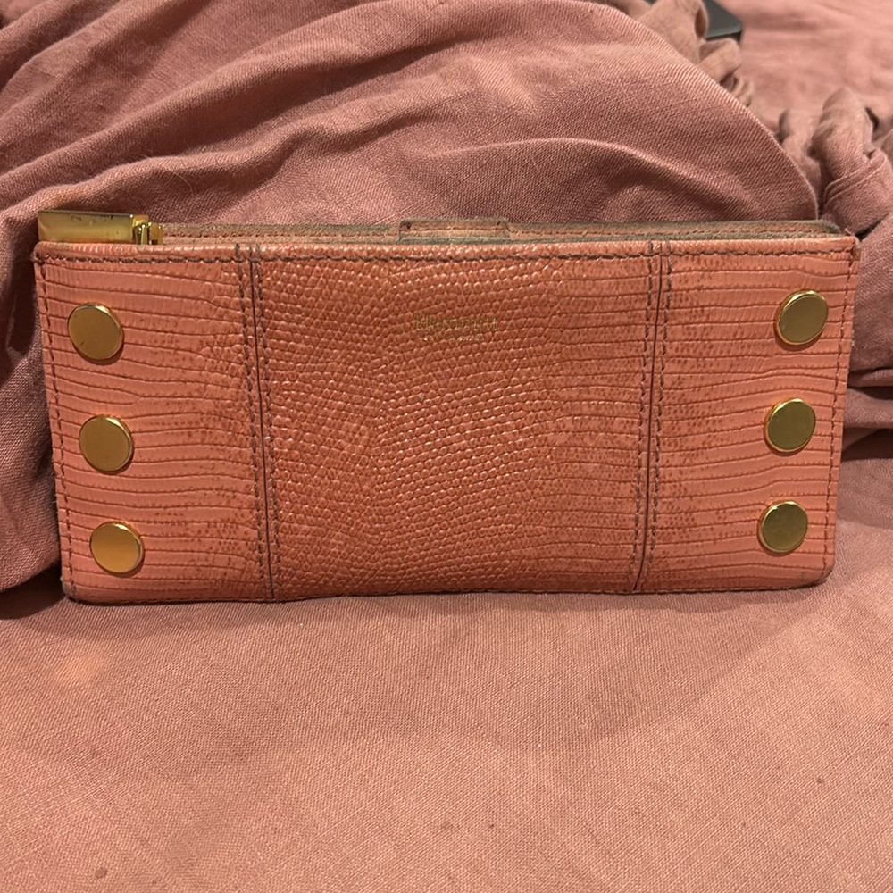 Hammitt 110 North leather suede wallet